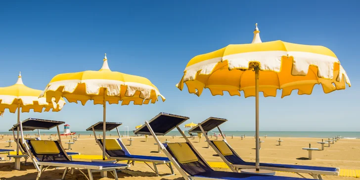 Presto na italskou pláž: 7 nocí v Rimini s polopenzí + 1 dítě do 12 let zdarma