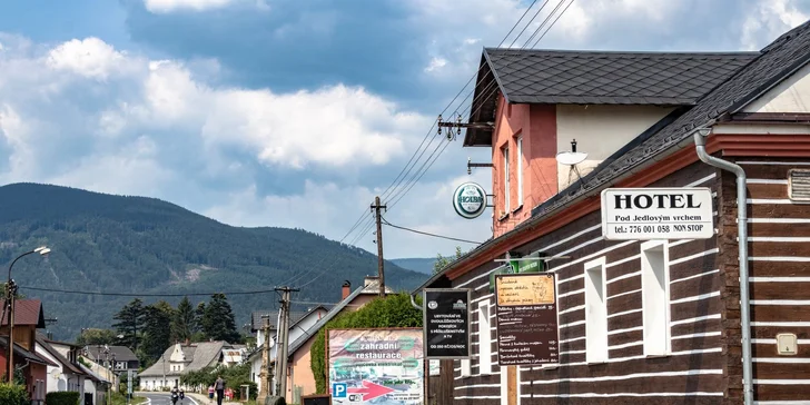 Léto nebo podzim v Jeseníkách: wellness, zapůjčení elektrokol a snídaně