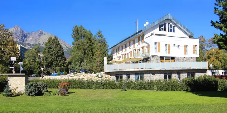 Za aktivním odpočinkem do Tatranské Lomnice: 2–3 noci, wellness, snídaně