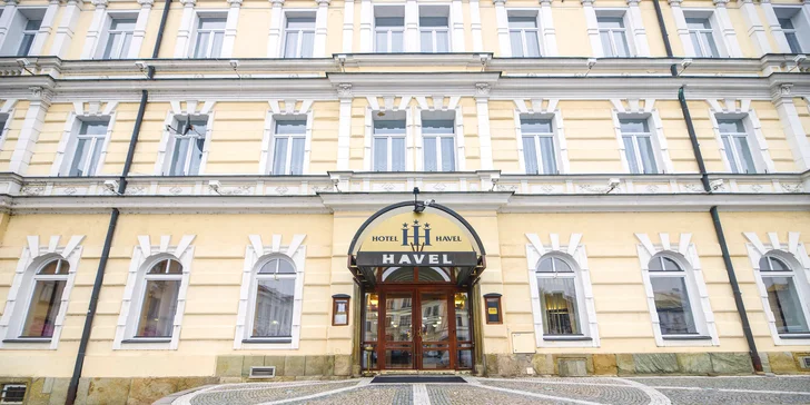 Zažijete romantiku v hoteli Havel v štýle art deco.
