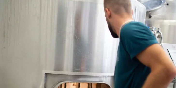 Vynikající mok také ochutnáte, a to přímo z tanku.