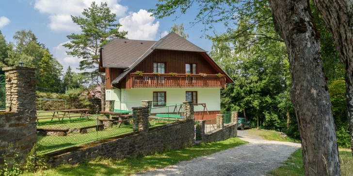 Apartmány na Šumavě: jarní i podzimní termíny, až 3 děti mají pobyt v ceně