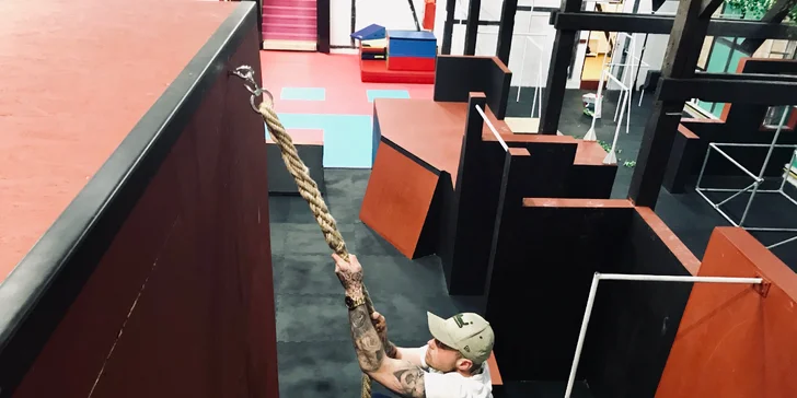 Vyzkoušej si, jaké to je být ninjou: vstup do Parkour Parku i hodina s trenérem