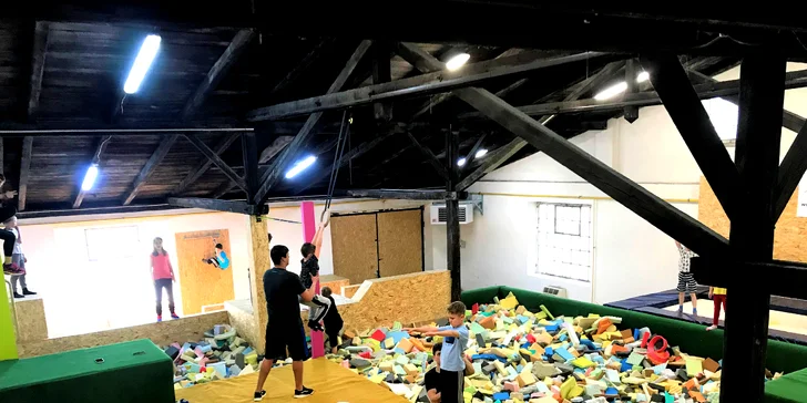 Vyzkoušej si, jaké to je být ninjou: vstup do Parkour Parku i hodina s trenérem
