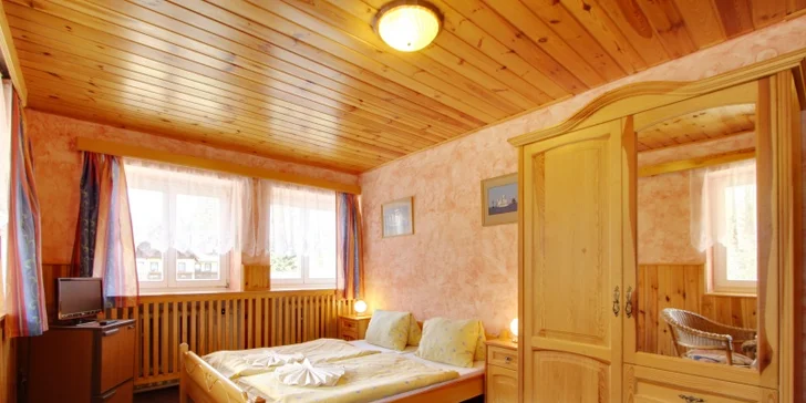 Horský hotel ve Špindlerově Mlýně: polopenze, sauna a spousta výletů
