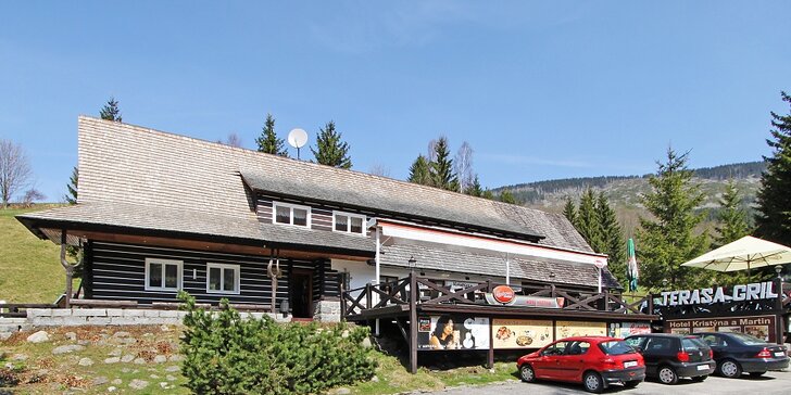 Horský hotel ve Špindlerově Mlýně: polopenze, sauna a spousta výletů