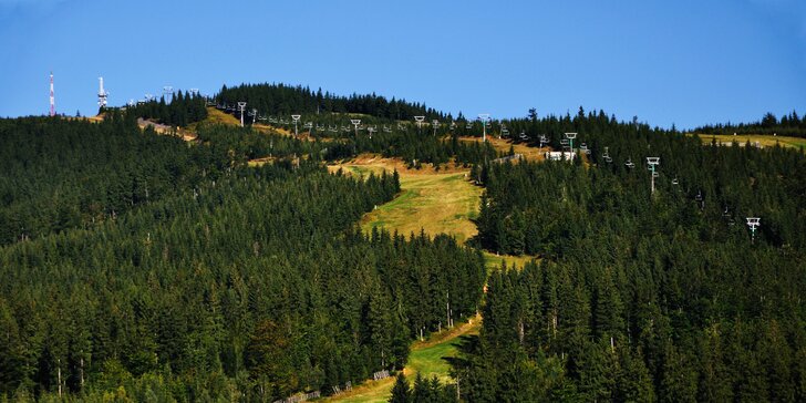 Horský hotel ve Špindlerově Mlýně: polopenze, sauna a spousta výletů