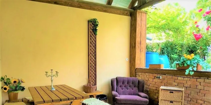Krásné apartmány v pohádkovém stylu pro až 6 osob na jižní Moravě