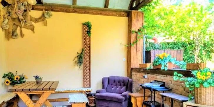 Krásné apartmány v pohádkovém stylu pro až 6 osob na jižní Moravě
