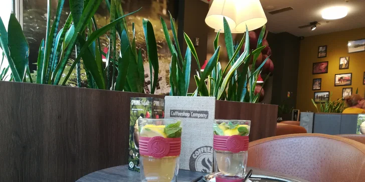 Osvěžte se: 2 limonády z bio sirupů, na výběr ze 4 příchutí, 2 pobočky