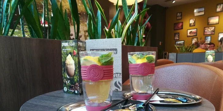 Osvěžte se: 2 limonády z bio sirupů, na výběr ze 4 příchutí, 2 pobočky