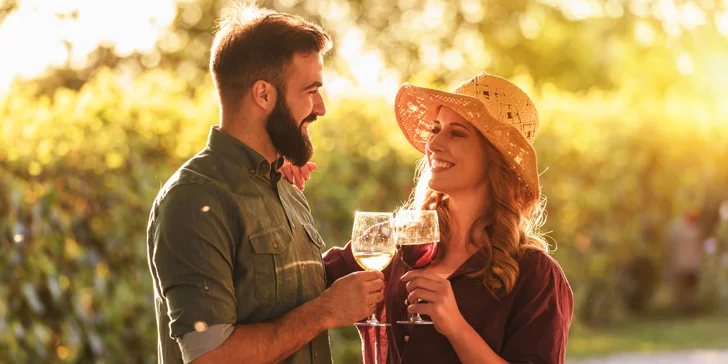 Romantika na vinicích jižní Moravy: pobyt v novém penzionu se snídaní pro 2