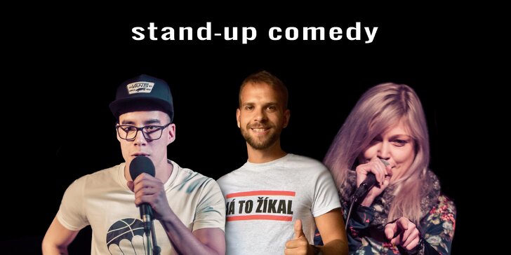 Zasmějte se: vstupenka na stand up comedy Show Stání