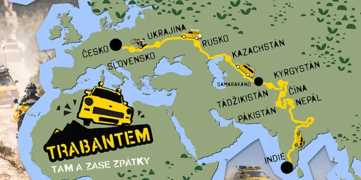 Vstupenka do kina na film Trabantem tam a zase zpátky na Kinoloď + drink