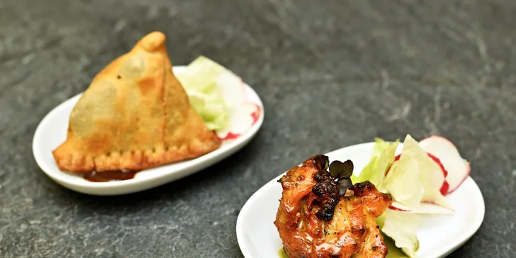 Indická kuchyně v nej formě: 4chodové menu s masem nebo pro vegetariány