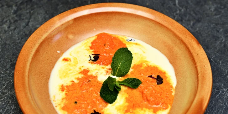 Indická kuchyně v nej formě: 4chodové menu s masem nebo pro vegetariány