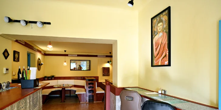 Indická kuchyně v nej formě: 4chodové menu s masem nebo pro vegetariány