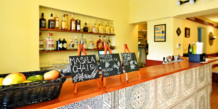 Indická kuchyně v nej formě: 4chodové menu s masem nebo pro vegetariány