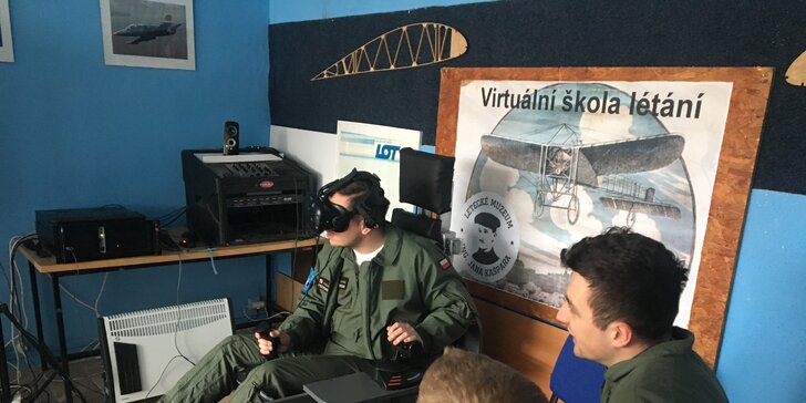 Prohlídka Leteckého muzea Ing. Jana Kašpara s pilotem
