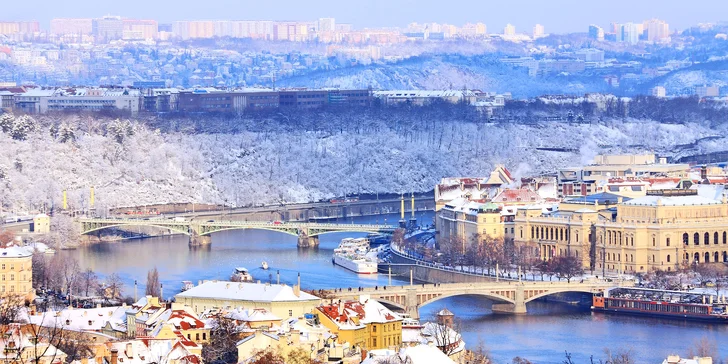Praha je krásná, ale na hotel se budete už také těšit.