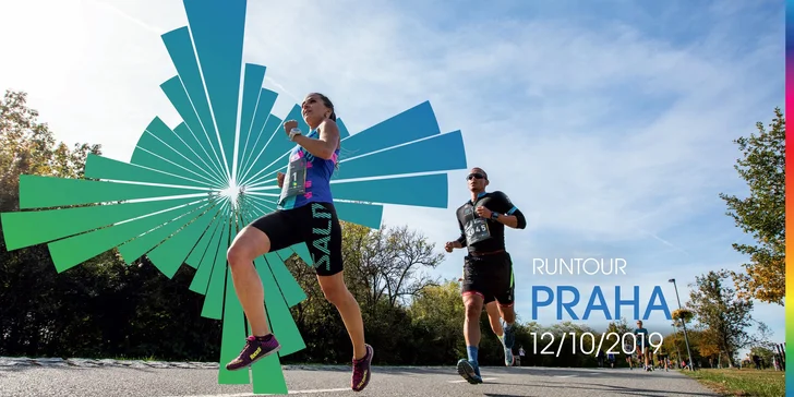RunTour 2019 v Praze: 3, 5 nebo 10 km včetně Slevomat Run