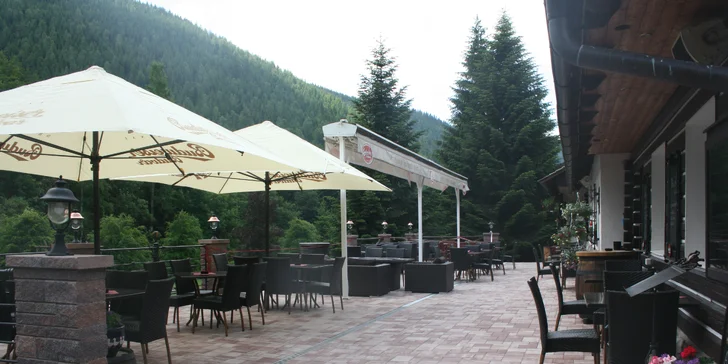 Horský hotel ve Špindlerově Mlýně: polopenze, sauna a spousta výletů