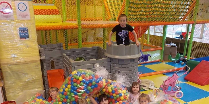 Celodenní vstup či permanentka do dětské herny Slunečnice s kavárnou