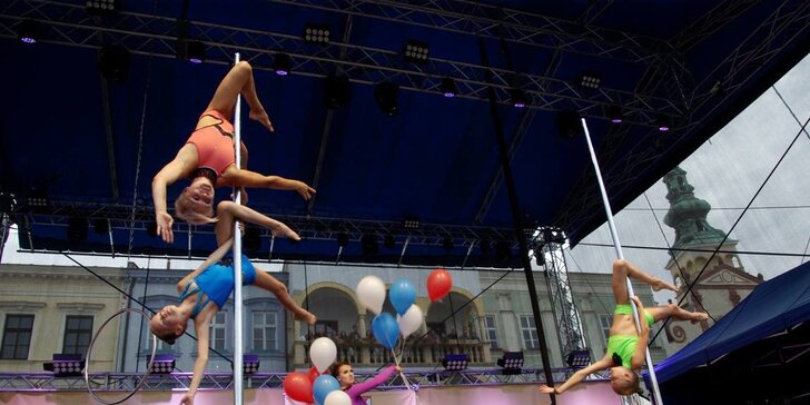 Cirkusherna Nový Jičín – dětské akrobatické dopoledne na šálách i kruzích