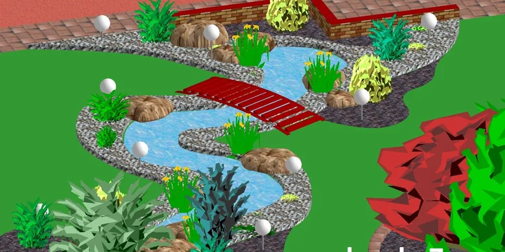 Okolí domu jako ze žurnálu: vizualizace zahrady od zkušených architektů