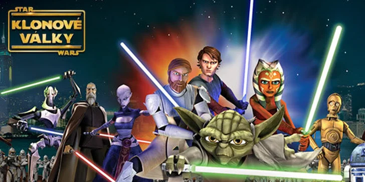 29 Kč za vstupenku do kina Metropol na promítání filmů Star Wars: Klonové války. Nastolte mír a řád v Galaxii se slevou 51 %!