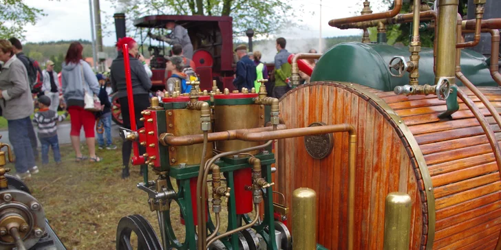 Vzhůru do století páry: vstupenka na parostrojní festival