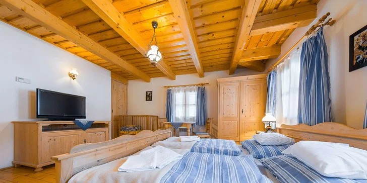 S partou nebo rodinou do Beskyd: pronájem valašské chalupy až pro 16 osob