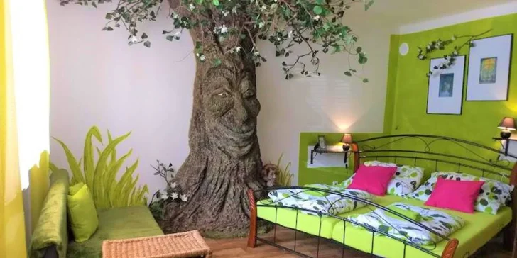 Krásné apartmány v pohádkovém stylu pro až 6 osob na jižní Moravě