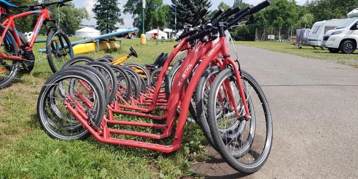 Projížďka ve Varech: zapůjčení koloběžky na 60 min. nebo celý den