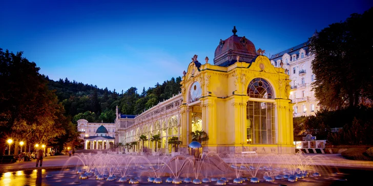Relax v klidné části Mariánských Lázních s wellness a procedurami
