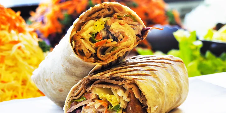 Rychlá svačina: malý, velký nebo XXL kebab či pizza dle výběru s sebou