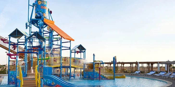 Luxusní dovolená v Egyptě: 4–9 nocí v 5* resortu s all inclusive a aquaparkem