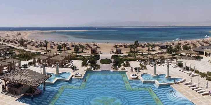 Luxusní dovolená v Egyptě: 4–9 nocí v 5* resortu s all inclusive a aquaparkem