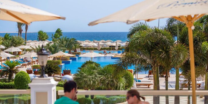 Do Egypta na 4–9 nocí: krásný 5* hotel s all inclusive, 5 bazény, wellness a spa