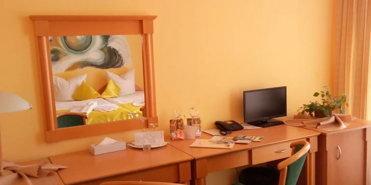 Relaxujte v Karlových Varech: 4* hotel s polopenzí a vstupem do Thermaria