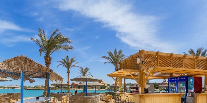 Skvělá dovolená v 5* resortu v Egyptě: 4–9 nocí s all inclusive, 500 m od pláže