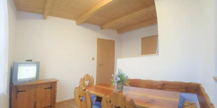 Jihočeský venkov pro páry i rodiny: útulné apartmány a herna