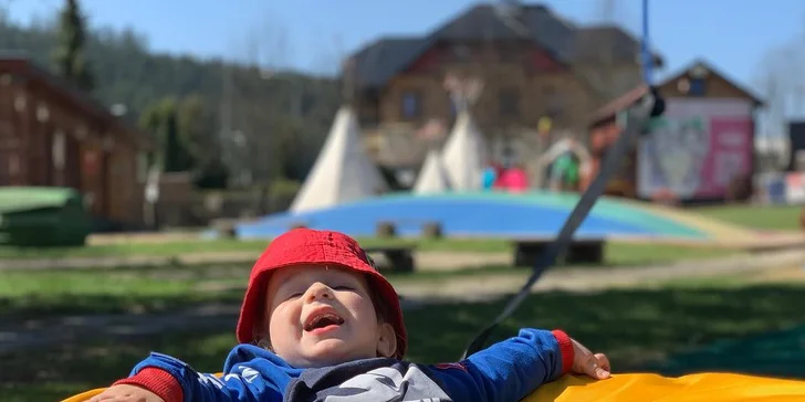 Celodenní vstup do Dětského letního a lanového parku se spoustou atrakcí
