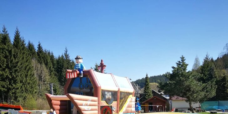 Celodenní vstup do Dětského letního a lanového parku se spoustou atrakcí