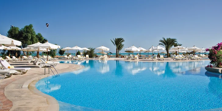 Pohoda a odpočinek v Egyptě: 4–9 nocí v 5* resortu s all inclusive a 5 bazény