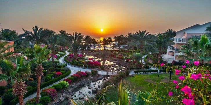 Pohoda a odpočinek v Egyptě: 4–9 nocí v 5* resortu s all inclusive a 5 bazény