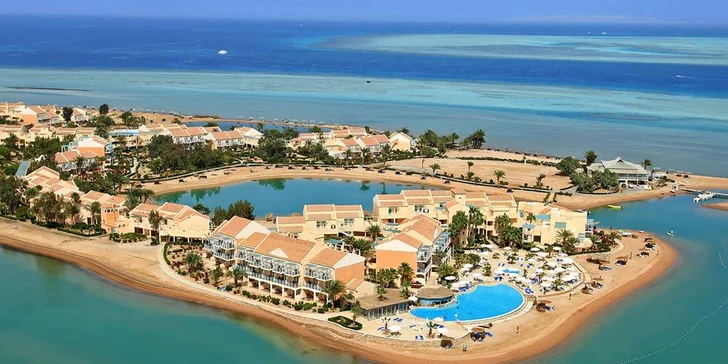 Pohoda a odpočinek v Egyptě: 4–9 nocí v 5* resortu s all inclusive a 5 bazény