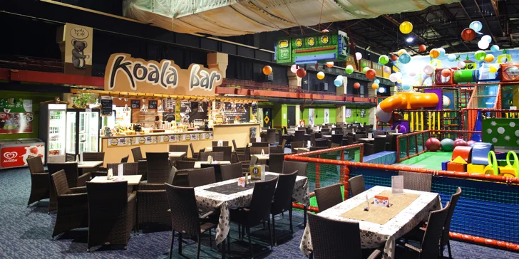 Vstup do rodinného zábavního centra Koala Café a 2 limonády k tomu