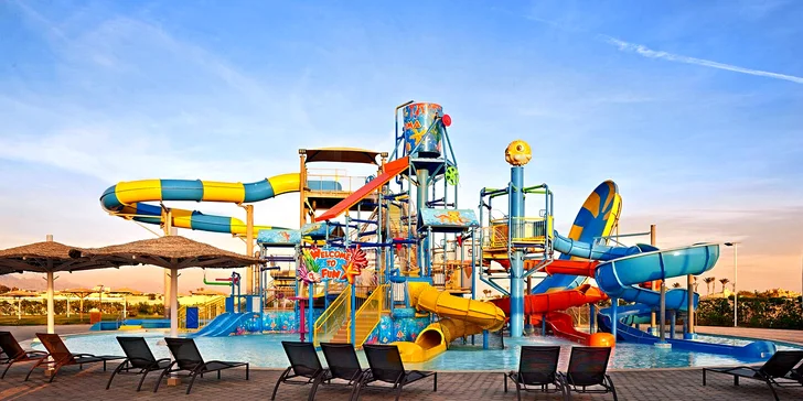 Luxusní dovolená v Egyptě: 4–9 nocí v 5* resortu s all inclusive a aquaparkem