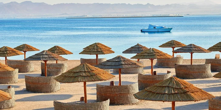 Luxusní dovolená v Egyptě: 4–9 nocí v 5* resortu s all inclusive a aquaparkem
